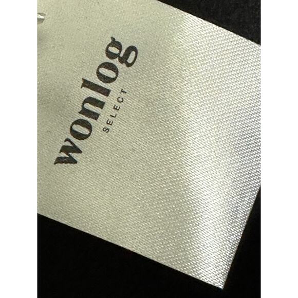 Wonlog Select Solid Black Elastic Waist Sweat Pants‎ Women's Size Long F Small S - Picture 6 of 7